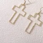Cross Dangle Earrings