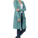 LONG SLEEVE CARDIGAN WITH POCKETS