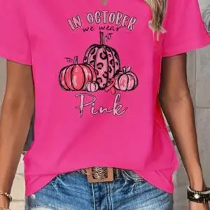 Breast Cancer Awareness Graphic Tee