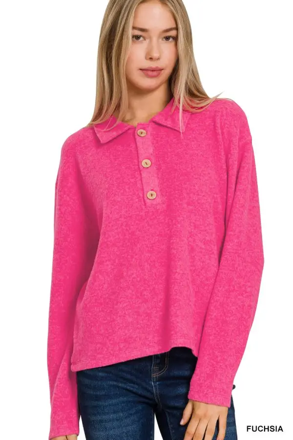 SOFT SWEATER WITH COLLAR - Image 6