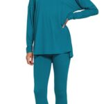 BUTTERY SOFT ROUND NECK LOUNGEWEAR SET