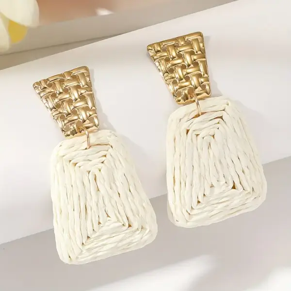 RAFFIA EARRINGS - Image 6