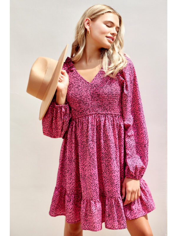 HOT PINK DRESS