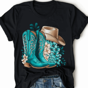BOOTS ON THE GROUND GRAPHIC TEE