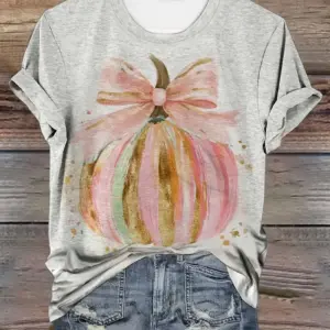 PUMPKIN GRAPHIC T-SHIRT