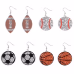 GLITTER SPORTS EARRINGS