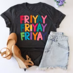 MULTI-COLORED FRI-YAY GRAPHIC TSHIRT